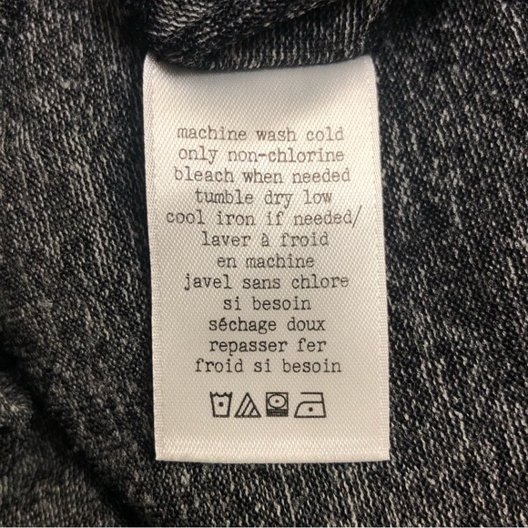 RAG & BONE Dark Heather Grey T-Shirt - Women’s Small - Picture 7 of 7